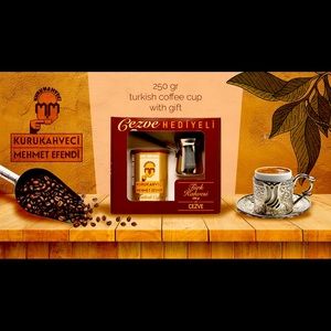 Turkish coffee with gift set